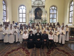 Konfirmáció a Kistemplomban