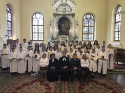 Konfirmáció a Kistemplomban